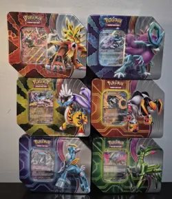 6X Pokemon TCG Paradox Destinies /Paradox Clash Tins - Set of 30packs - *SEALED* - Image 1