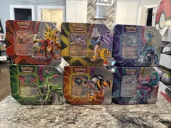 6X Pokemon TCG Paradox Destinies /Paradox Clash Tins - Set of 30packs - *SEALED* - Image 3