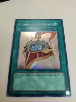 Yu-Gi-Oh! Burden of the Mighty WC08-EN002 Super Rare MP - Image 2