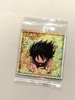 Monkey D Luffy - Gear 2 - SW6-28 GR One Piece Wafer Sticker - Image 1
