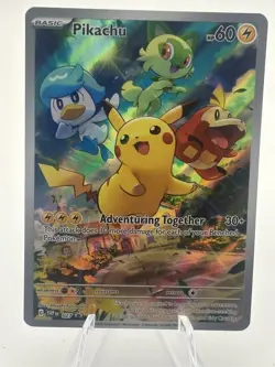 Pikachu Promo SV: Scarlet & Violet Promo Cards 027 NM - Image 1