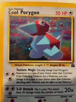 Pokemon Cool Porygon 15 Promo Holo Basic 50 HP Pokemon TCG Card - Image 2