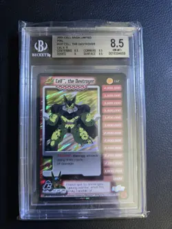 Cell The Destroyer BGS 8.5 Cell Saga Dragon Ball Z Score Trading Card - Image 1