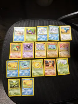 Pokemon TCG Neo Destiny and Neo Genesis Lot 16 Card Lot Non Holo - Image 1