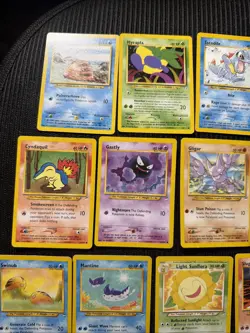 Pokemon TCG Neo Destiny and Neo Genesis Lot 16 Card Lot Non Holo - Image 4