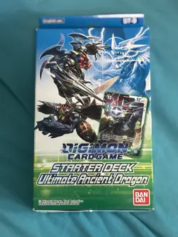 DIGIMON CARD GAME: ULTIMATE ANCIENT DRAGON STARTER DECK ST-9 NEW AND SEALED - Image 1