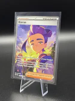 Pokemon TCG Kieran Trainer Prismatic Evolutions Card 174/131 - Image 1