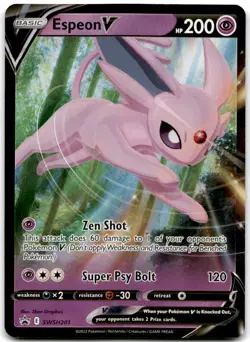 Espeon V - Promo SWSH: Sword & Shield Promo Cards SWSH201 NM - Image 1