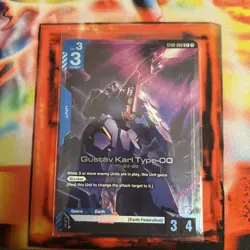 Gustav Karl Type-00, ST08-008 C+ , Gundam Card Game, Flash of Radiance - Image 1