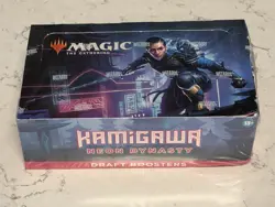 Magic The Gathering Kamigawa Neon Dynasty Draft Booster Box 36 Packs New Sealed 195166102443 - Image 1