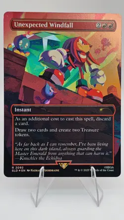 Unexpected Windfall (2092) (Rainbow Foil) - Secret Lair 2092 - Image 1