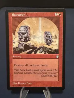 MTG - Magic The Gathering - Ruination - Stronghold- NP/ LN Or BETTER! - Image 1