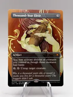 Thousand-Year Elixir 0148 Borderless Special Guests SPG MTG NM - Image 1