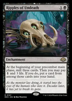 MTG - Ripples of Undeath - Fanart Modern Horizons 3 - EDH / Playtest - Image 1
