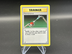 Maintenance - Shadowless - 83/102 Base Set - Pokemon TCG - 1999 - Image 1