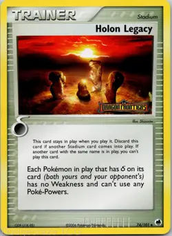 Holon Legacy 74/101 Uncommon Dragon Frontiers Pokemon Reverse Holo LP - Image 1