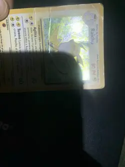 carta pokemon Raichu ita Holo set base 14/102 italiana - Image 3