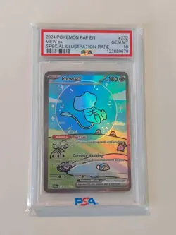 2024 Pokemon Mew ex PSA 10 Special Illustration Rare - Image 1