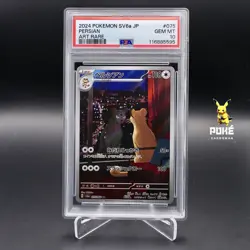 PSA 10 Persian AR 075/064 SV6a Night Wanderer - Pokemon Card Japanese 2024 - Image 1