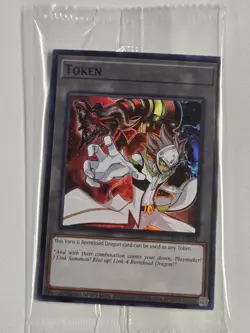 Varis & Borreload Dragon TKN5-EN041 Yugioh Token Burst Protocol Promo Card Mint - Image 1