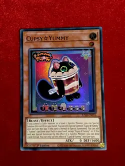 Yu-Gi-Oh! - Cupsy☆Yummy - Ultra Rare - JUSH-EN016 - 1st Edition - Unplayed Mint+ - Image 1