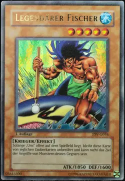Yu-Gi-Oh! Legendarer Fischer PSV-G076 1.Edition (1st) Ultra Rare [PL] | DE 2002 - Image 1