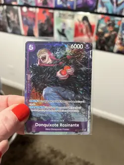 One Piece Card Game Donquixote Rosinante (Parallel) OP10-072 SR NM English - Image 2