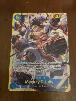 Monkey.D.Luffy (118) OP11-118 A Fist of Divine Speed Foil - Image 1
