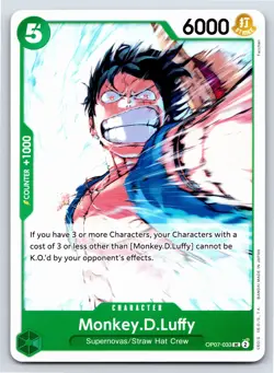 One Piece - OP07-033 - Monkey.D.Luffy (033) - UC - US Seller - Image 1