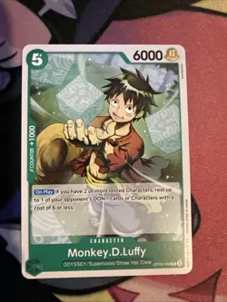 One Piece TCG Emperors in the New World Monkey D Luffy (036) - Image 1