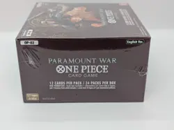 One Piece TCG Booster Box OP-02 Paramount War New and Sealed - Image 3