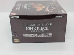 One Piece TCG Booster Box OP-02 Paramount War New and Sealed - Image 4