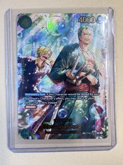 Roronoa Zoro SP - PRB02-006 The Azure Sea's Seven One Piece - NM/MINT - Image 1
