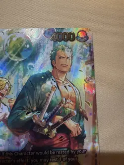 Roronoa Zoro SP - PRB02-006 The Azure Sea's Seven One Piece - NM/MINT - Image 4