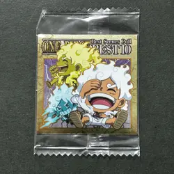 S4880 Luffy Nika Gear 5 Best Scenes Japanese One Piece Wafer Sticker SEALED F08 - Image 1