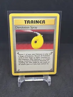 Pokemon TCG Devolution Spray Trainer Base Set 72/102 Regular Card - Image 1