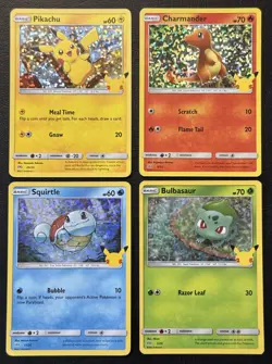 Pokemon Cards TCG 25th Anniversary McDonald's Celebrations Rare Holo Near Mint - Image 1