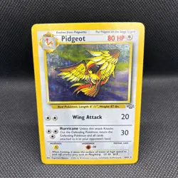 Pidgeot 8/64 Jungle Holo Rare Unlimited Holofoil Pokemon TCG Card - Image 2
