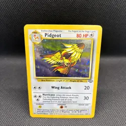 Pidgeot 8/64 Jungle Holo Rare Unlimited Holofoil Pokemon TCG Card - Image 3