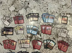 Mtg Dark Edition Lot x100 - Magic The Gathering The Dark Card Lot 25x Playsets - Image 3