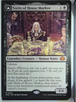 Sorin of House Markov - M245 - MTG - Modern Horizons 3 (MH3) - Image 1