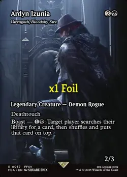 MTG Foil Showcase Final Fantasy: Through the Ages FCA Ardyn Izunia MINT - Image 1