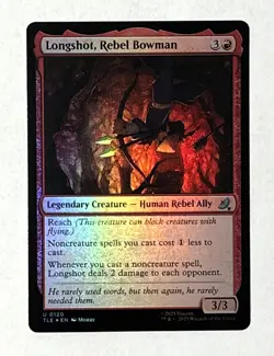 Longshot, Rebel Bowman - FOIL - MTG ATLA Eternal - TLE 120 - Image 1