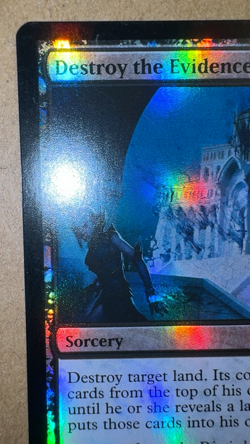 B3G3 ~ MTG ~ FOIL ~ Destroy the Evidence ~ RTR Return to Ravnica ~ #64 ~ MP - Image 2