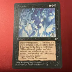 Magic the Gathering ~ MTG ~ 1x Icequake ~ ICE AGE - Image 1