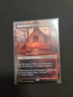 Blood Crypt (Borderless) - Lorwyn Eclipsed (ECL) -nm - Image 1