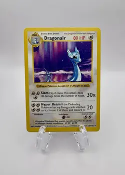 Dragonair 018/102 Base Set (Shadowless) Regular NM 1999 Pokemon - Image 1
