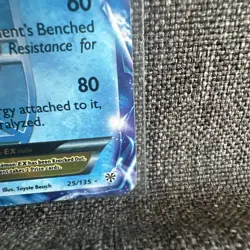Pokemon Articuno EX (Team Plasma) Ultra Rare Plasma Storm 25/135 LP - Image 3