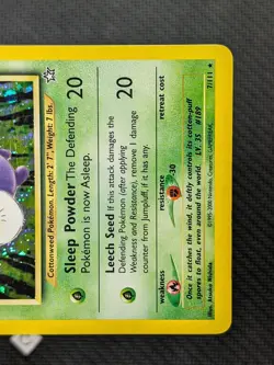 Jumpluff 7/111 - Neo Genesis Unlimited Holo Rare Pokemon TCG LP - Image 5