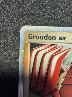 Pokemon Groudon EX Black Star Promo #38 (MP) - Image 2